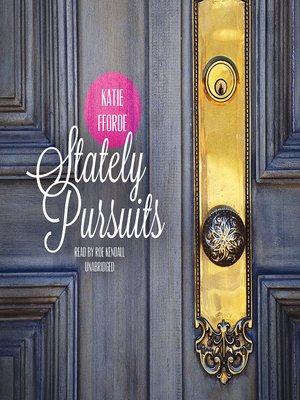 cover image of Stately Pursuits